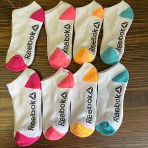 Reebok Women's Colorful Ankle Socks- 8 pack